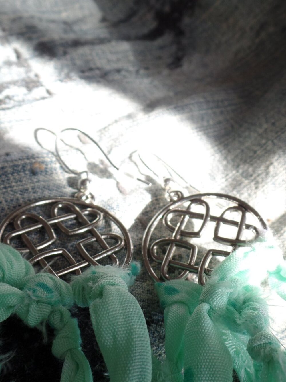 Hand Crafted SWAG Earrings CELTIC - Picture 5 of 7